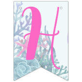 Under the Sea Matching Happy Birthday バンティングフラッグ (第2の旗)