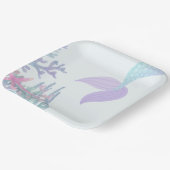 Under the Sea Mermaid Matching ペーパープレート (傾斜あり)