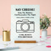 Under The Sea Mermaid Selfie Acrylic Sign アクリルサイン (ウェディング)