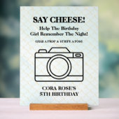 Under The Sea Mermaid Selfie Acrylic Sign アクリルサイン (ニュートラル)