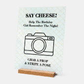 Under The Sea Mermaid Selfie Acrylic Sign アクリルサイン (傾斜)