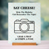 Under The Sea Mermaid Selfie Acrylic Sign アクリルサイン (ニュートラル)