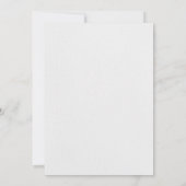 Under The Sea Ocean Animal Birthday Thank You Card (裏面)