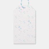 Under The Sea Ocean Animals Baby Shower ギフトタグ (裏面)