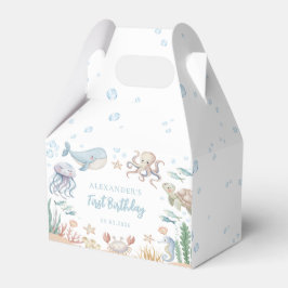 Under The Sea Ocean Animals Birthday フェイバーボックス