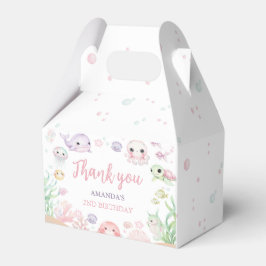 Under The Sea Ocean Animals Birthday フェイバーボックス