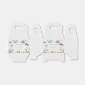 Under The Sea Ocean Animals Birthday Favor Boxes フェイバーボックス (折り畳みなし)