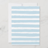 Under the Sea Ocean Animals Birthday Party 招待状 (裏面)