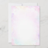 Under the Sea Ocean Animals Theme Birthday 招待状 (裏面)