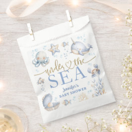 Under The Sea Ocean Baby Shower Boy Blue  フェイバーバッグ