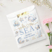Under The Sea Ocean Baby Shower Boy Blue  フェイバーバッグ (封をした状態)