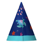 Under the Sea Ocean Sea Creatures パーティーハット (裏面)