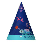Under the Sea Ocean Sea Creatures パーティーハット (左)