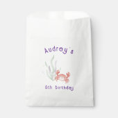 Under the Sea Party Bags Red Crab フェイバーバッグ (正面)