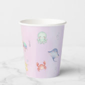 Under the Sea Party Cups 紙コップ (裏面)