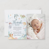 Under the Sea Photo Thank You Card 招待状 (正面)