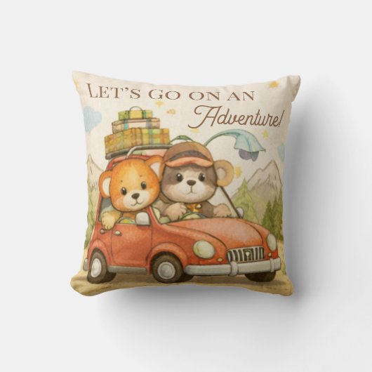 Under the Sea Pillow | Ocean Decor Kids Room クッション (正面)