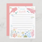 Under The Sea Pink Ocean Animals Time Capsule (正面/裏面)