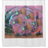 Under The Sea Shower Curtain シャワーカーテン (正面)