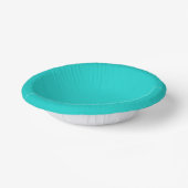 Under the Sea Solid Color Paper Plates  Modern  ペーパーボウル (傾斜あり)