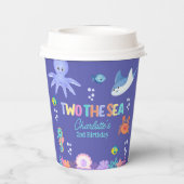 Under the Sea – TWO the SEA Birthday Theme 紙コップ (裏面)