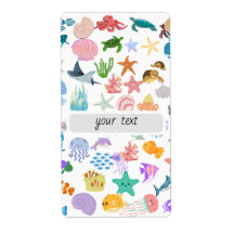 Under the Sea, Watercolor Print,   Decor Fine 