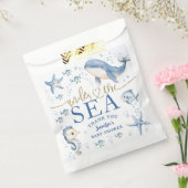 Under The SeaBaby Shower Boy Blue Ocean フェイバーバッグ (封をした状態)