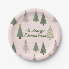 Under the Snowy Trees – Christmas ペーパープレート