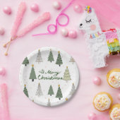 Under the Snowy Trees – Christmas ペーパープレート (パーティー)