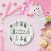 Under the Snowy Trees – Christmas ペーパープレート (パーティー)