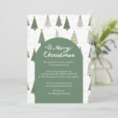 Under the Snowy Trees – Christmas Party 招待状 (スタンド正面)