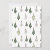 Under the Snowy Trees – Christmas Party 招待状 (裏面)