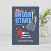 Under the Stars and Stripes 7月4日ID1107 招待状 (スタンド正面)