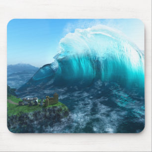 Under the Waveマウスパッド マウスパッド