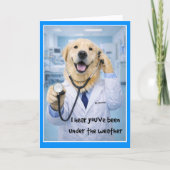 Under the Weather Get Well Card  ST-2 カード (正面)