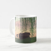 "Under the Willows"の画像が入った11オンスマグ コーヒーマグカップ (正面左)