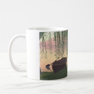 "Under the Willows"の画像が入った11オンスマグ コーヒーマグカップ