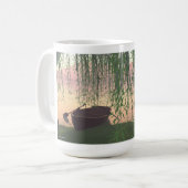"Under the Willows"画像入り14ozマグカップ コーヒーマグカップ (正面左)