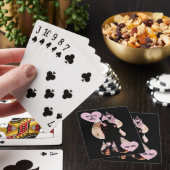 Under Umbrella: Romantic Couple Kissing in Rain トランプ (インサイチュ)