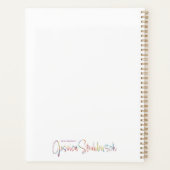 Under Water planner プランナー手帳 (裏面)