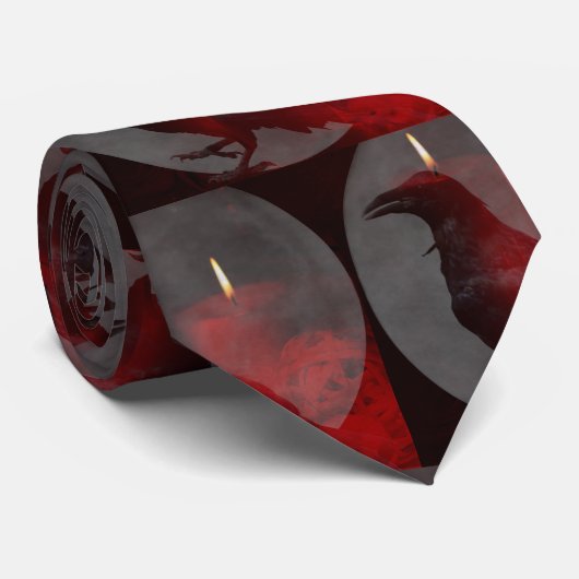 Under Your Spell in Red ネクタイ (ロール)