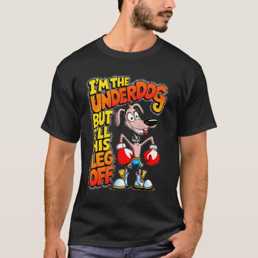 "Underdog Champion" Tシャツ (正面)