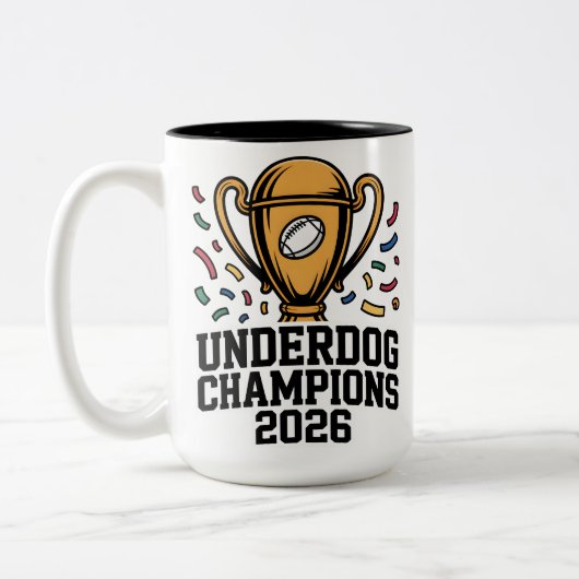 Underdog Champions 2026 ツートーンマグカップ (左)