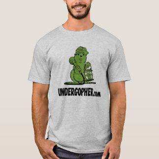 Undergopherの灰色 Tシャツ