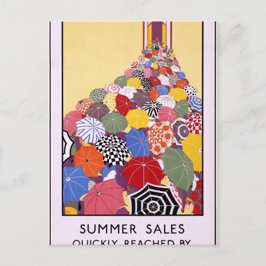 Undergroundの夏の売り上げがすぐに達成 ポストカード (正面)