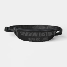Underground Bag Unisex Shadow Black ファニーパック