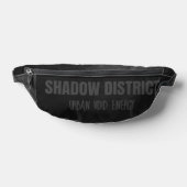 Underground Bag Unisex Shadow Black ファニーパック (レイダウン)