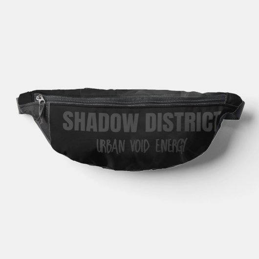 Underground Bag Unisex Shadow Black ファニーパック (レイダウン)