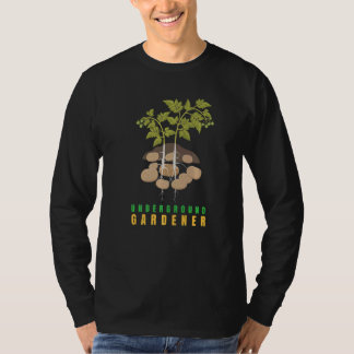 Underground Gardener I Vegan Gardener Vegetarian P Tシャツ