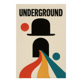 Underground Hat - Poster ポスター